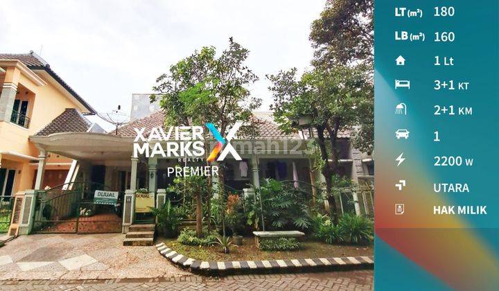 Rumah Terawat di Permata Jingga Malang Carport Luas  1