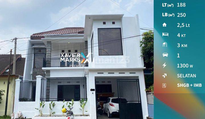 Properti Langka Rumah Mewah Full Furnish di Gadang Kota Malang  1