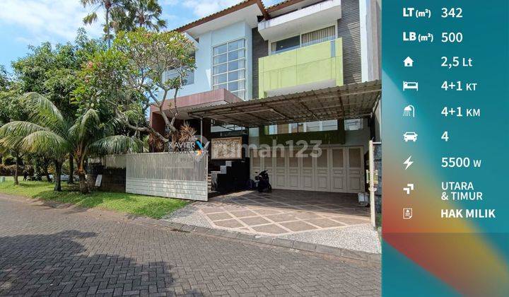 Properti Langka Rumah Mewah Hook di Araya Malang  1