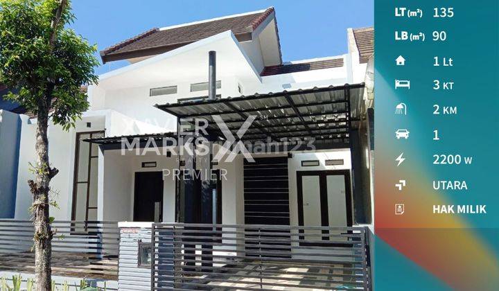 Rumah Terawat di Permata Jingga Malang Dekat Suhat  1