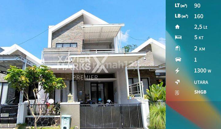 Termurah Rumah 2 Lantai di Greenland Tidar Malang Semi Furnish  1