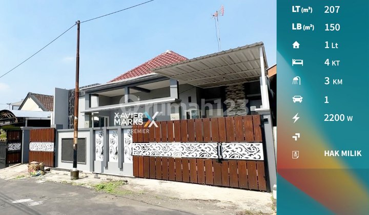 Rumah Siap Huni di Bunga Bunga Malang Dekat Kampus Unggulan