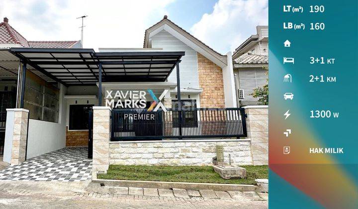 Properti Langka Rumah Baru Minimalis di Villa Puncak Tidar Malang 1