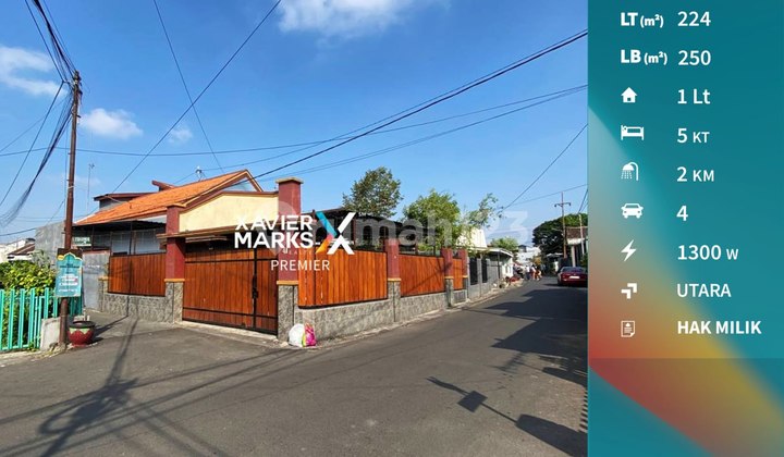 Paling Murah Dijual Rumah Hook di Letjen Sutoyo, Lowokwaru Malang