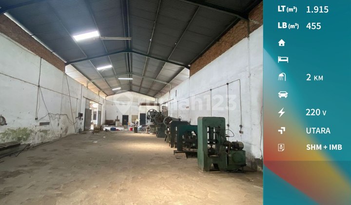 Disewakan Gudang Super Luas di Bandulan Sukun Kota Malang 