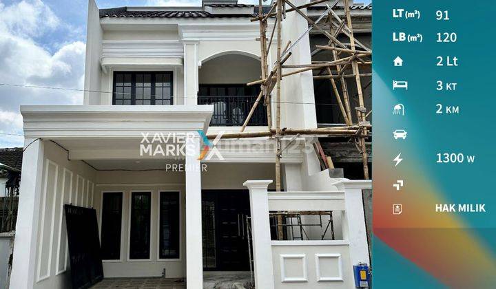 Properti Langka Murah Rumah American Style di Borobudur Malang 1