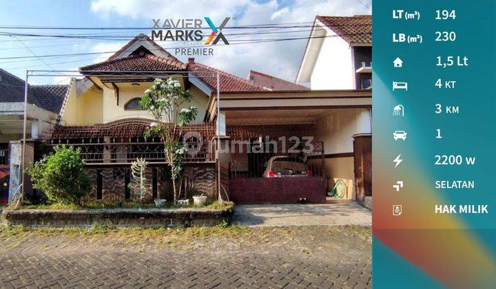 Rumah Terawat Strategis di Jl Papa Papa Dekat Suhat Malang 1