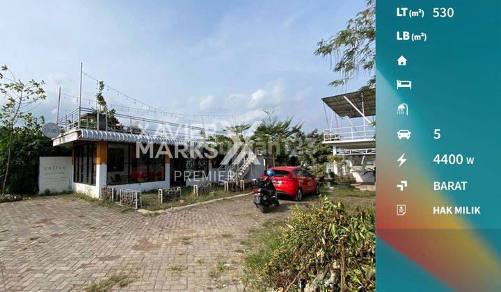 Rumah Usaha Hitung Tanah Bekas Caf Furnish di Dau Malang  1