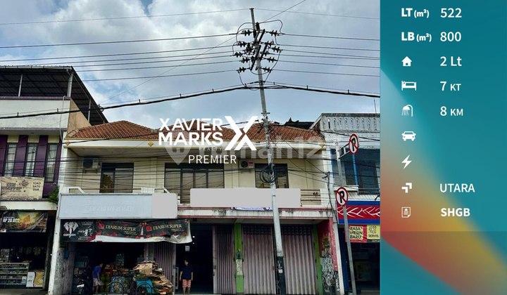 Dijual Ruang Usaha Strategis Siap Pakai di Nol Jalan La Sucipto Malang