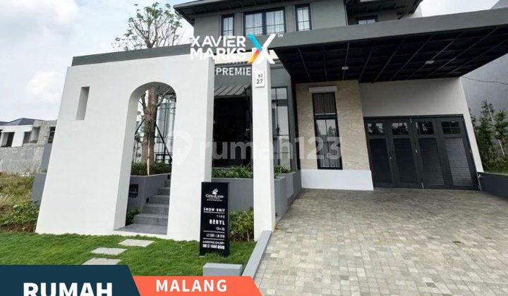 Properti Langka Dijual Rumah Ex Rumah Contoh Furnished di Tidar Malang