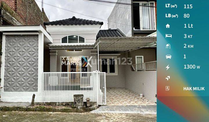 Termurah Dijual Rumah Gress Minimalis di Tidar Kota Malang  1