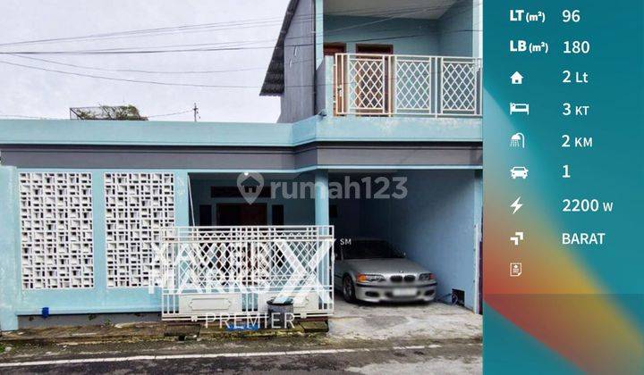 Rumah Murah 2 Lantai Siap Huni di Sulfat Malang 1