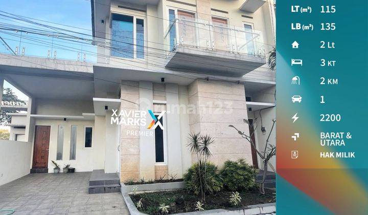 Rumah Terawat 2 Lantai di Cengger Ayam Lowokwaru Malang