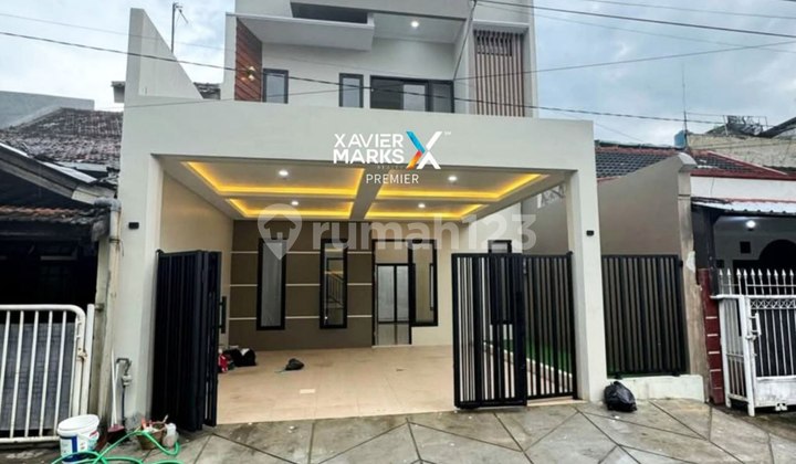 Dijual Rumah 2 Lantai Baru Minimalis Jl Danau Danau Sawojajar Malang 