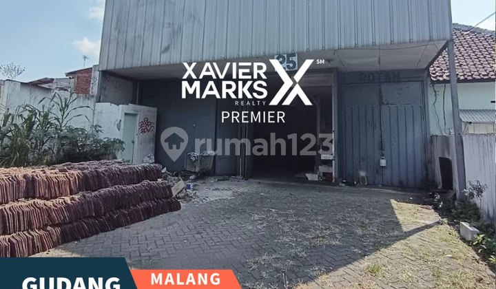 Disewakan Gudang, Ruang Usaha di Poros Raya Balearjosari, Blimbing Malang