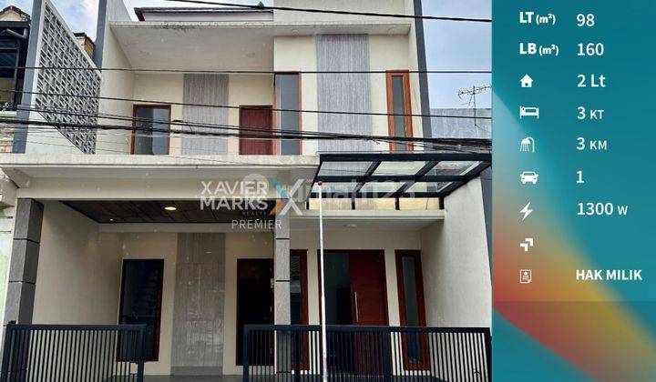 Rumah Gress 2 Lantai di Taman Sulfat Blimbing Malang 1