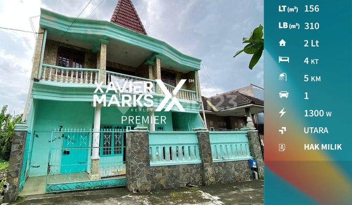 Super Murah Rumah 2 Lantai di Sebelah Gor Ken Arok Buring Malang 1