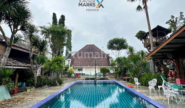 Properti Langka Dijual Rumah Asli Kolonial Belanda di Bumiaji Batu