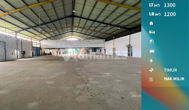 Disewakan Gudang di Poros Jalan Abdul Rahman Saleh Pakis Malang