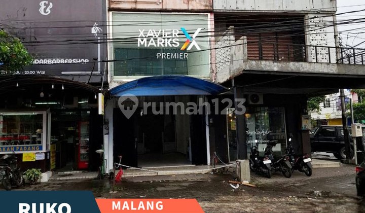 Disewakan Ruko Lokasi Strategis di Poros Jalan Tidar Kota Malang 1
