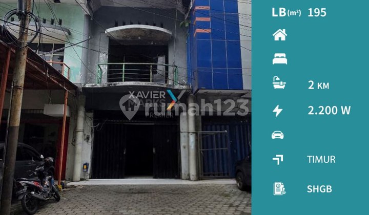 For Sale Strategic Shophouse on Main Axis Gadang Kolonel Sugiono Malang 1