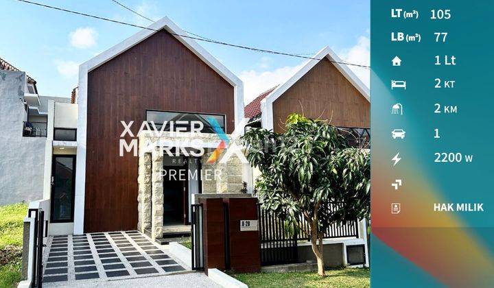 Termurah Dikelasnya Rumah Gress Modern di Austinville Malang 1