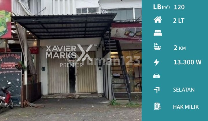 Cheapest for Rent 2-Story Shop at Sulfat Highway, Malang City