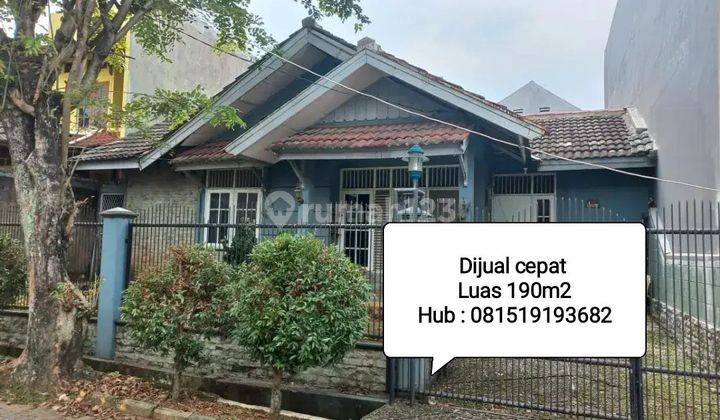 Rumah tua hitung Tanah di Serua Ciputat  1