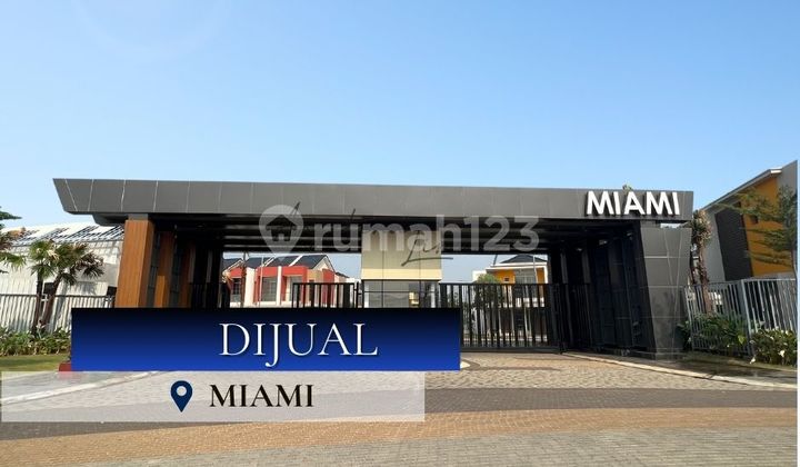 TERMURAH! HARUS TERJUAL - RUMAH 6X15 MIAMI PIK 2 RARE UNIT BISA KPR 2