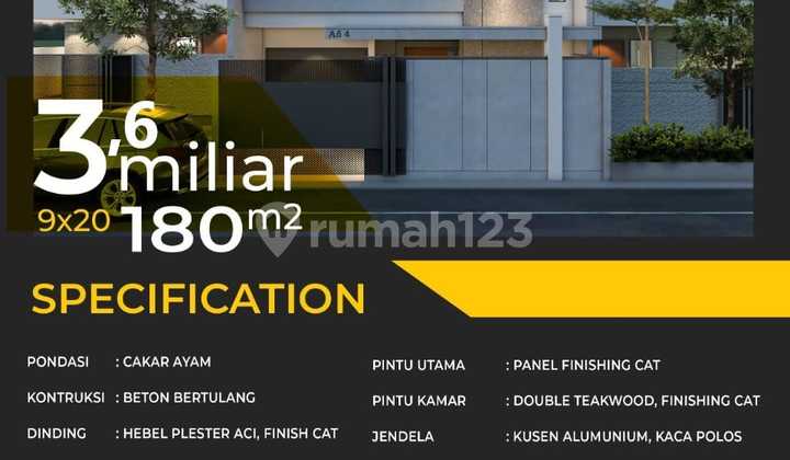 Rumah Perum Kft 9x20 Cengkareng Minimalist Brand New 1