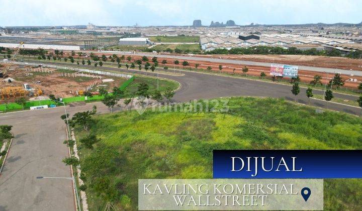 Tanah Bangun Gedung 10 Lantai, Wallstreet 1.200m2, Lokasi Emas 2