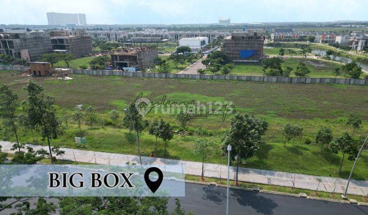 Peluang Invest, Kavling Komersil Big Box 1.561m2 Dekat Toll Pik2  1