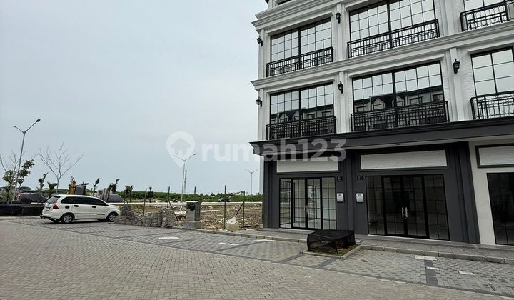 Rent Twin Shophouse PIK 2 - Harvard Center 5x12.5 Opposite Educity 2