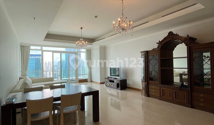 TERMURAH! Apartment Kempinski Furnish 225 m2 - Lantai Tinggi 1