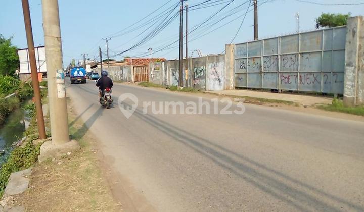 Land Adjacent in Salembaran Raya - Kosambi 28x34.5m by the Main Road