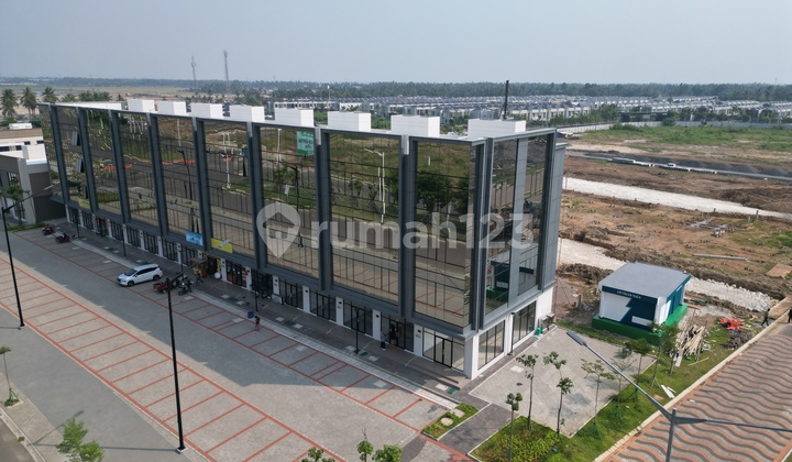 Cuan Berbisnis Ruko Asia Afrika 4.5 x 15m di Milenial PIK 2 - Harga Nego!