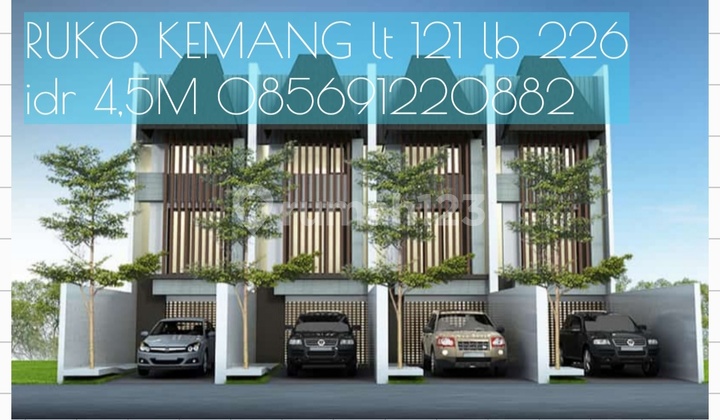 Rukan  paling strategis di kemang timur jaksel harga perdana 2
