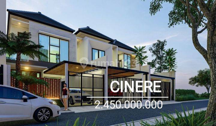 Rumah mewah harga murah di lokasi cinere dekat Lebak bulus 1