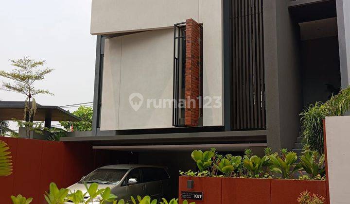 Rumah resort termewah asri di Bintaro veteran nempel fasilitas 1