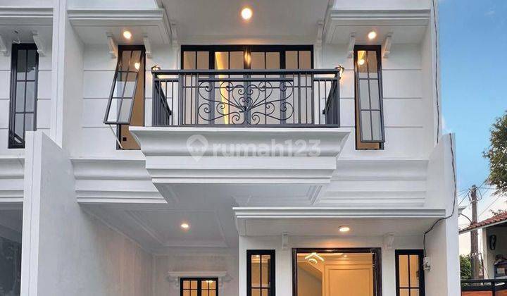 Rumah mewah 2 lantai rooftop nempel tb simatupang 1