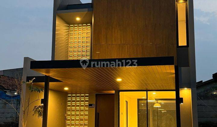 Rumah modern banget di bintaro dekat stasiun dan mall 1