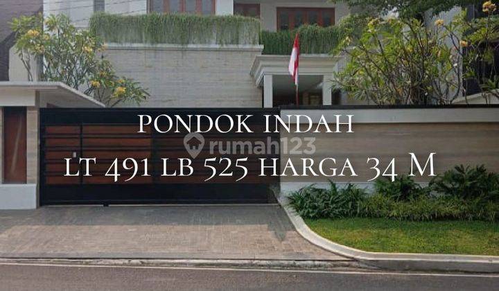 Rumah Mewah Pondok Indah Siap Huni Dekat Mrt Dan Mall  1