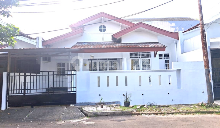 Rumah Satu Lantai Siap Huni Dekat Akses Tol dan KRL Bintaro