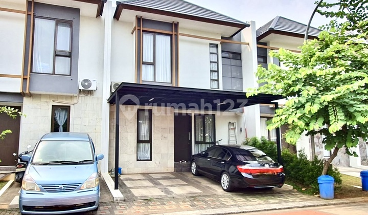 Rumah Dua Lantai Hadap Selatan di Cluster BSD Dekat Tol dan KRL 2
