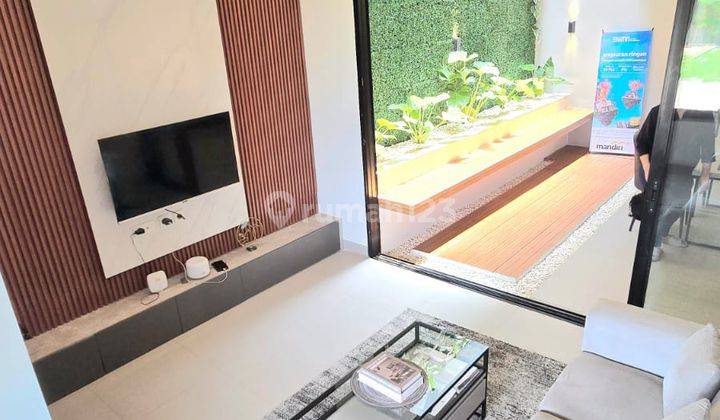  Rumah Furnished Bagus Di Cluster Dekat Pintu Tol Pondok Cabe 2