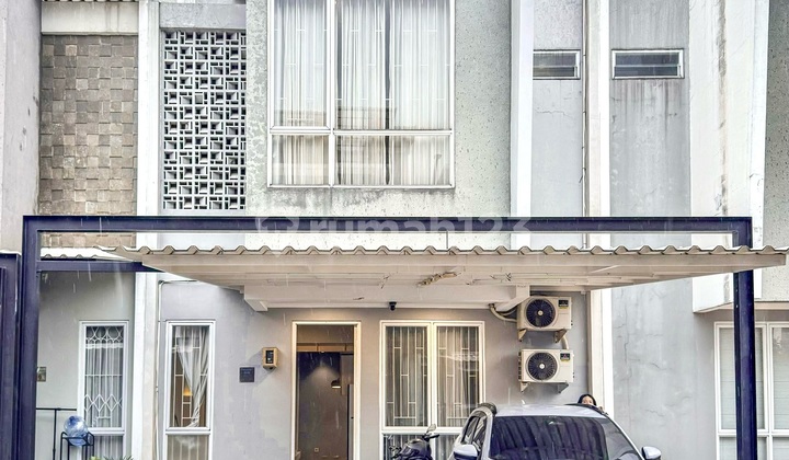 Rumah Dalam Cluster Semi Furnish Dekat Akses KRL dan Tol Serpong 2