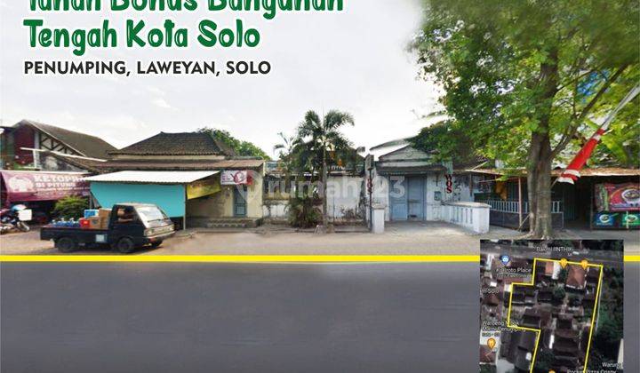 Tanah Bonus Bangunan di Tengah Kota Solo 1