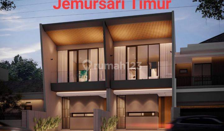 Dijual Jual Rumah Baru Modern di Jemursari 2