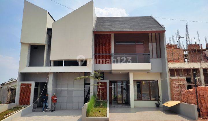 Hunian 2 Lantai Modern Tropis Di Sawangan Depok 1