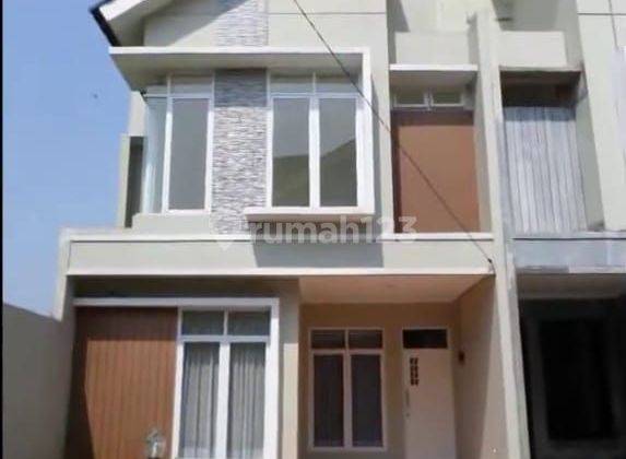 Rumah bisa cicil tampa bunga 2 Lantai Siap huni di Jalan keranggan  2